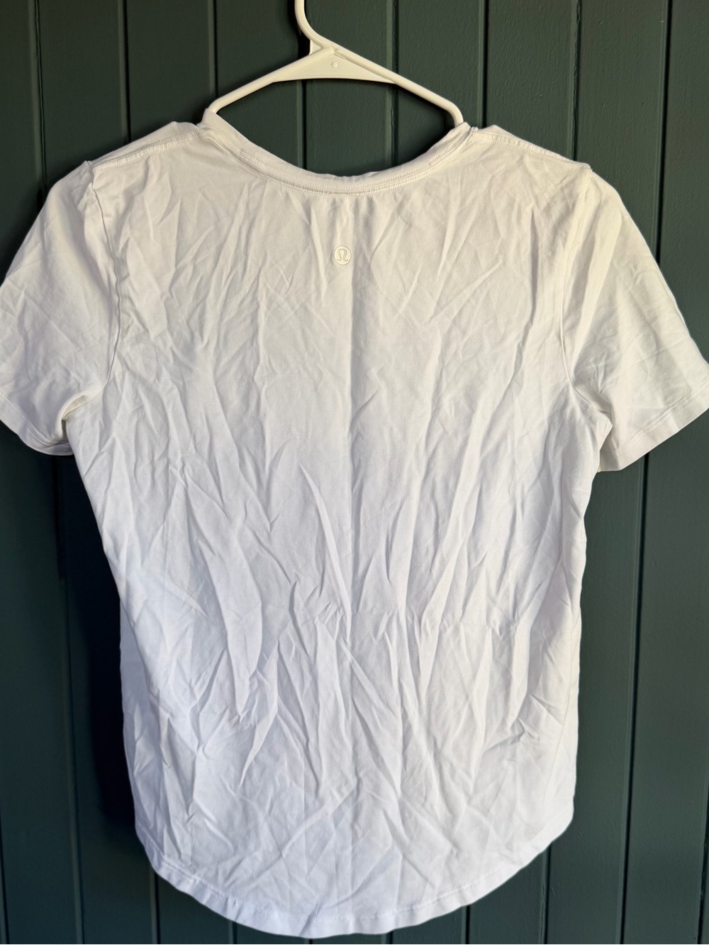 lululemon athletica Women's White Short Sleeve Tee